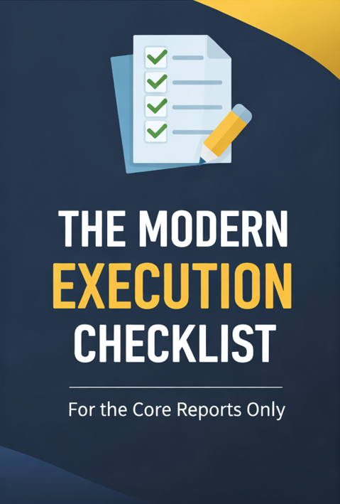 Execution Checklist