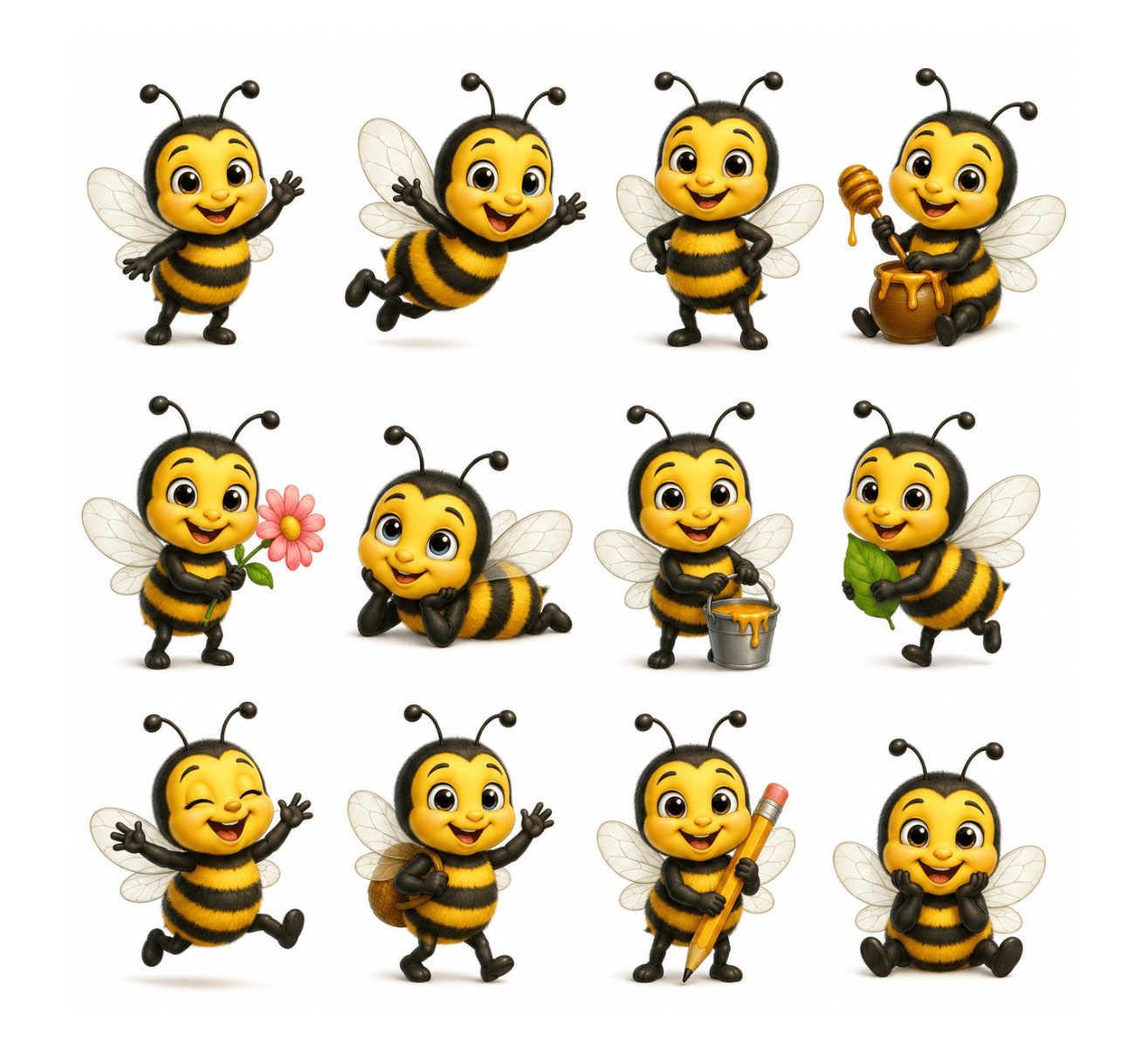 Insect Clipart Collection - 96 Designs - 8 Premium Sheets - Image 9