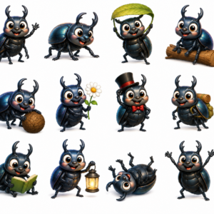 Insect Clipart Collection – 96 Designs – 8 Premium Sheets