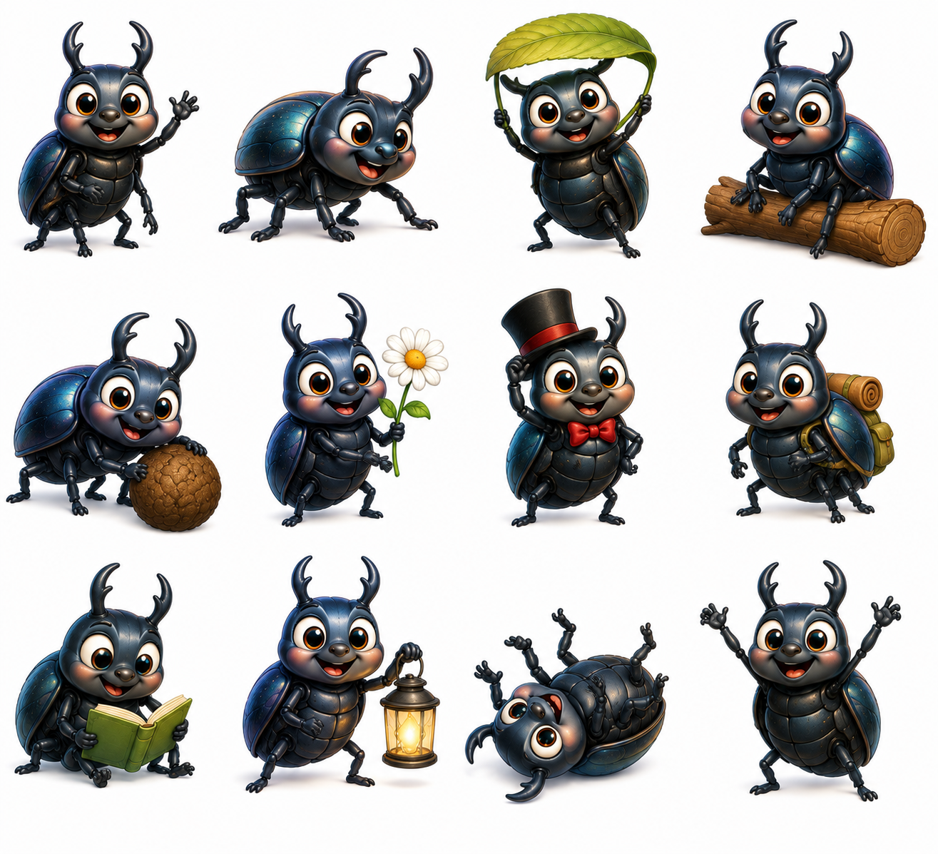 Insect Clipart Collection - 96 Designs - 8 Premium Sheets - Image 2
