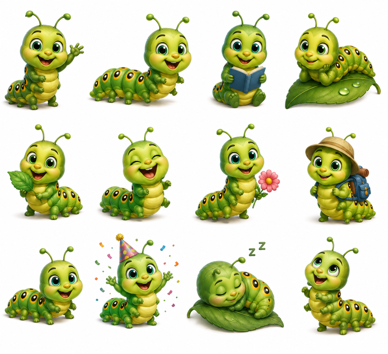 Insect Clipart Collection - 96 Designs - 8 Premium Sheets - Image 4