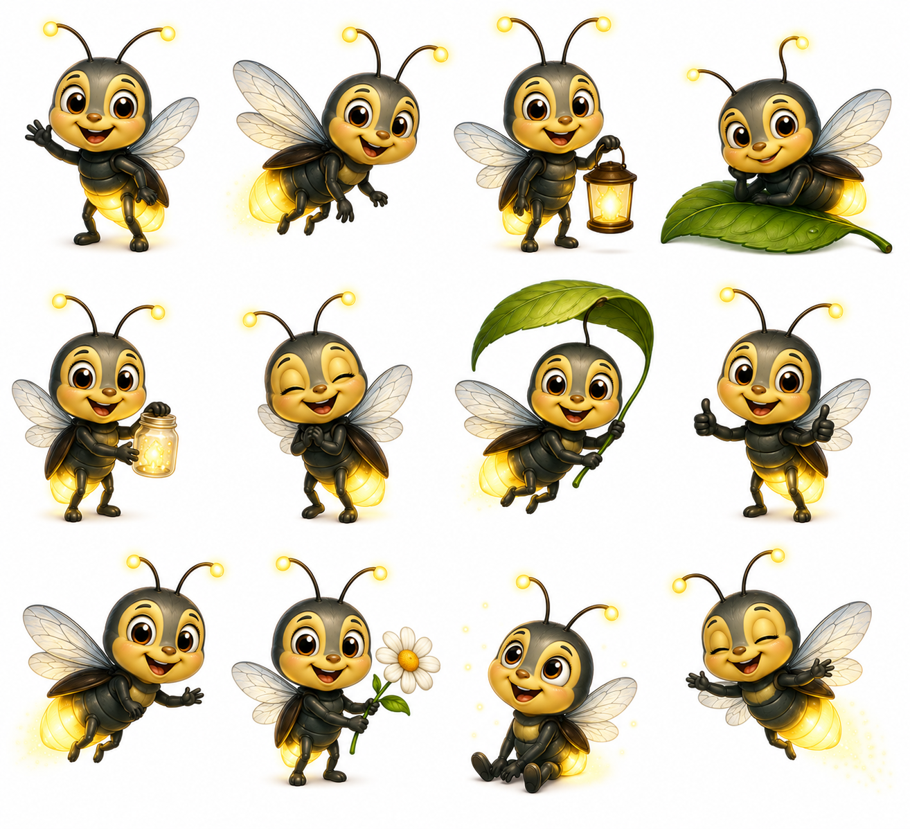 Insect Clipart Collection - 96 Designs - 8 Premium Sheets - Image 6