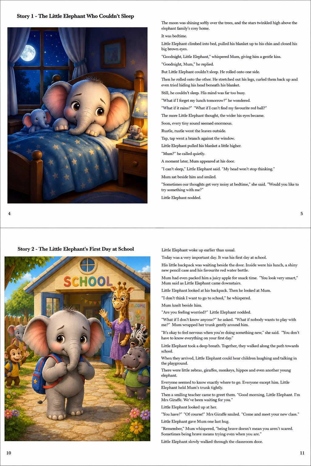 Little Elephants Big Adventures - KDP Book Package - Image 3