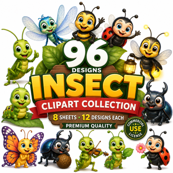 Insect Clipart Collection