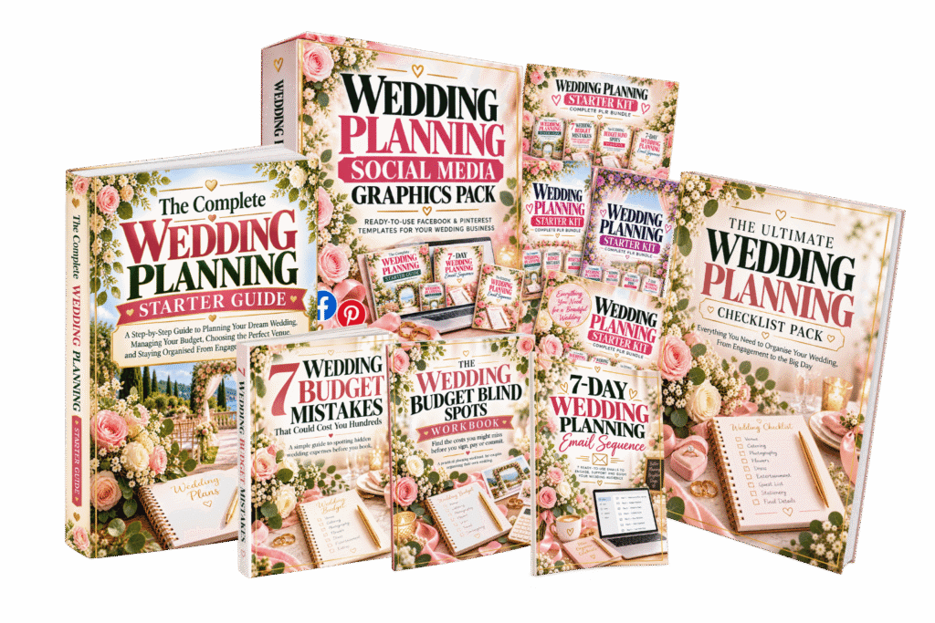 Wedding Planning PLR